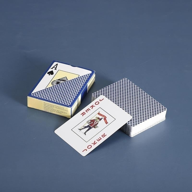 Waterproof Plastic Poker Card Frosted Washable PVC Poker Card