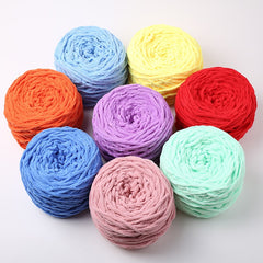 Colorful Thread for Crocheting & Knitting - Polyester Fiber - Ice