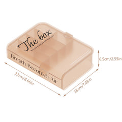Data Cable Storage Box Mobile Phone Case Tempered Film Organizer