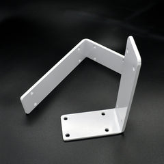 1pc L-shaped Partition Bracket Holder Wall Iron Art Thickened
