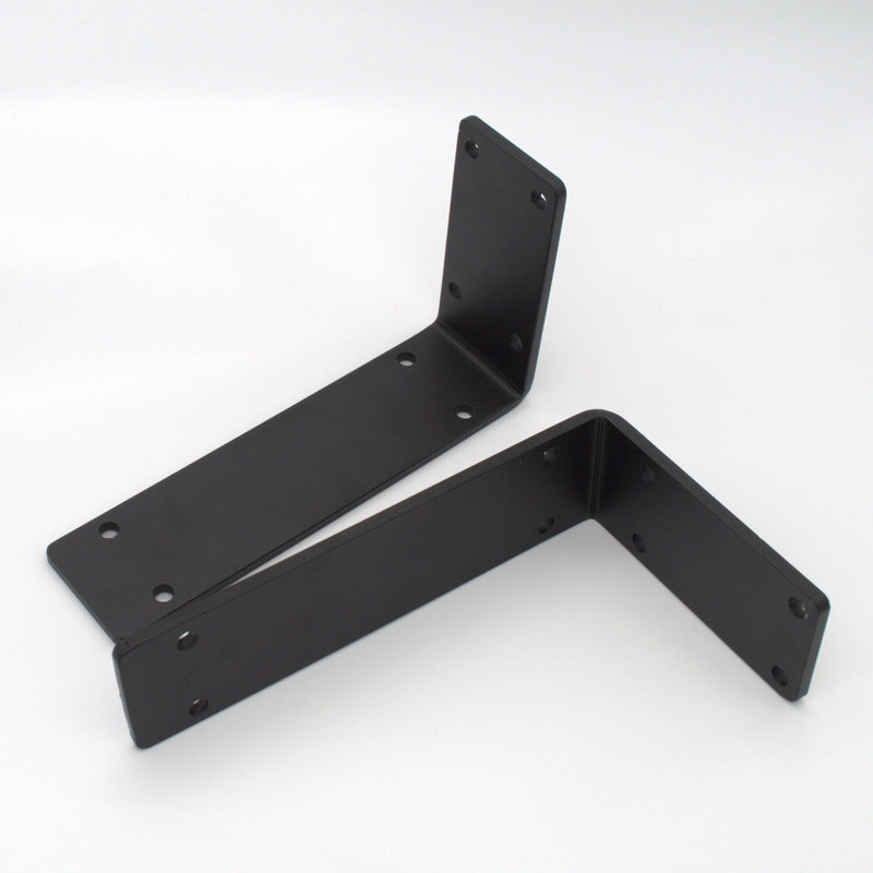 1pc L-shaped Partition Bracket Holder Wall Iron Art Thickened