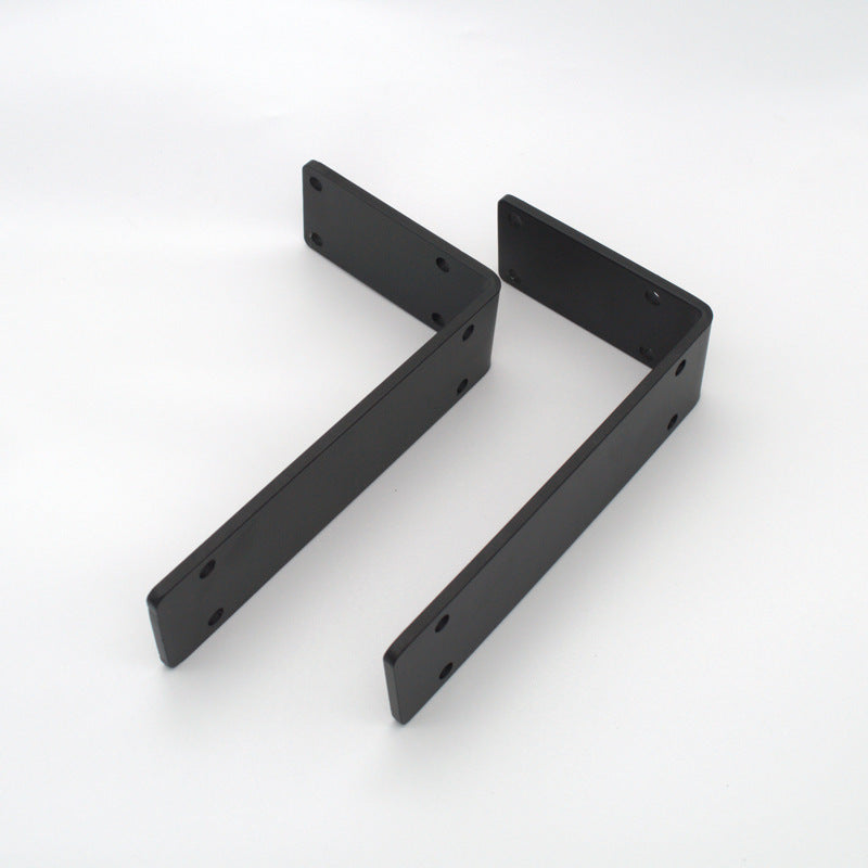 1pc L-shaped Partition Bracket Holder Wall Iron Art Thickened