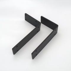 1pc L-shaped Partition Bracket Holder Wall Iron Art Thickened
