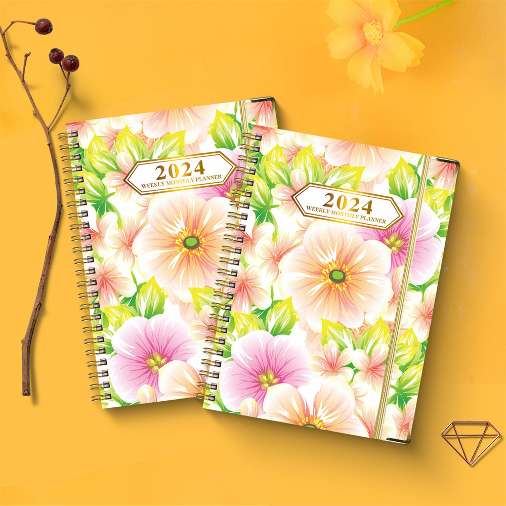 A5 Calendar Planner Notebook Weekly Monthly Agenda Organizer