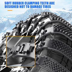 8pcs Chain Auto Winter Tire Wheels Chains Anti Skid Chains For Car Truck SUV