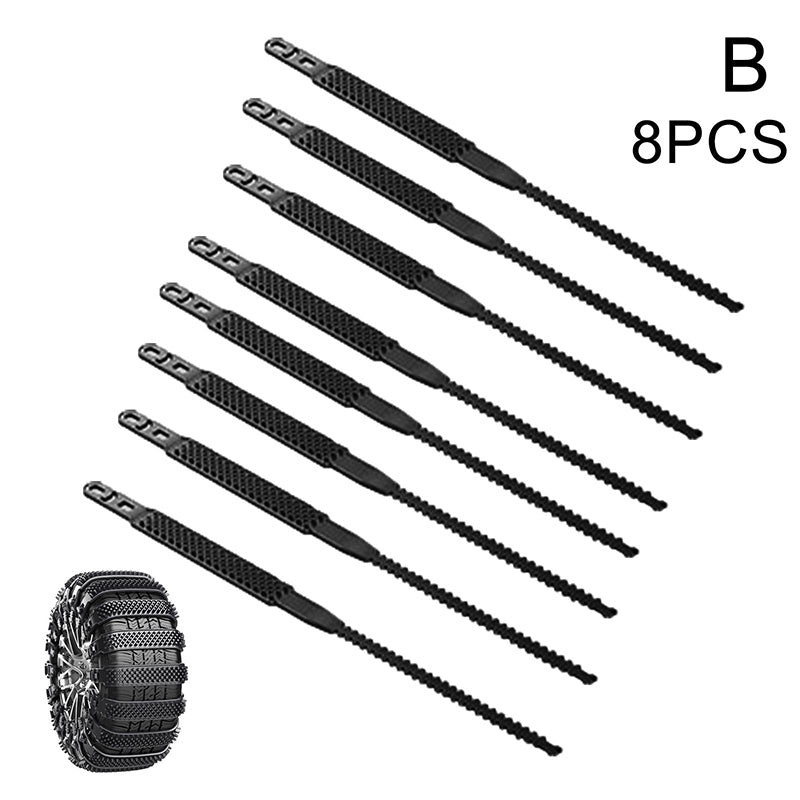 8pcs Chain Auto Winter Tire Wheels Chains Anti Skid Chains For Car Truck SUV