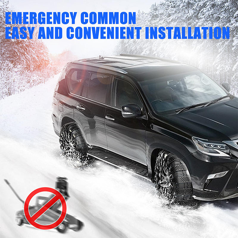 8pcs Chain Auto Winter Tire Wheels Chains Anti Skid Chains For Car Truck SUV