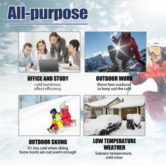 Fiber Heating Socks - Warm & Comfortable Cold Protection