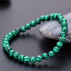 Green Beads Sporty Bracelet