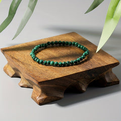 Green Beads Sporty Bracelet