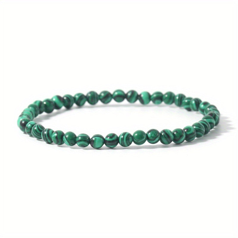 Green Beads Sporty Bracelet