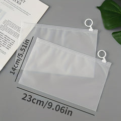 30pcs Storage Bags For Kids Toys Waterproof Transparent Portable