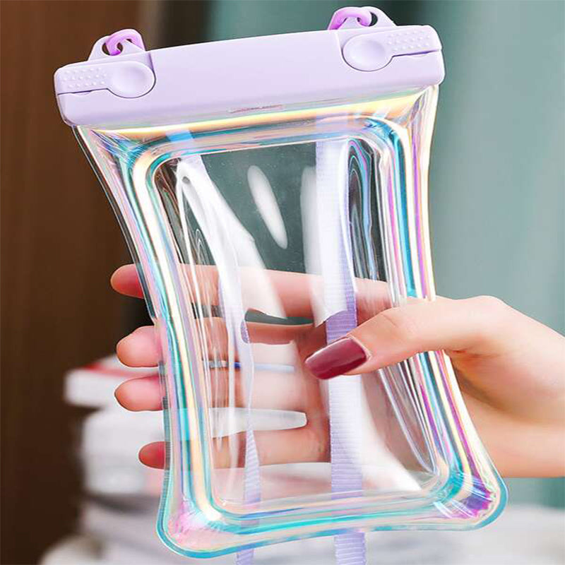 Floating Laser Phone Waterproof Bag - Touch Screen, Swimming, Rafting