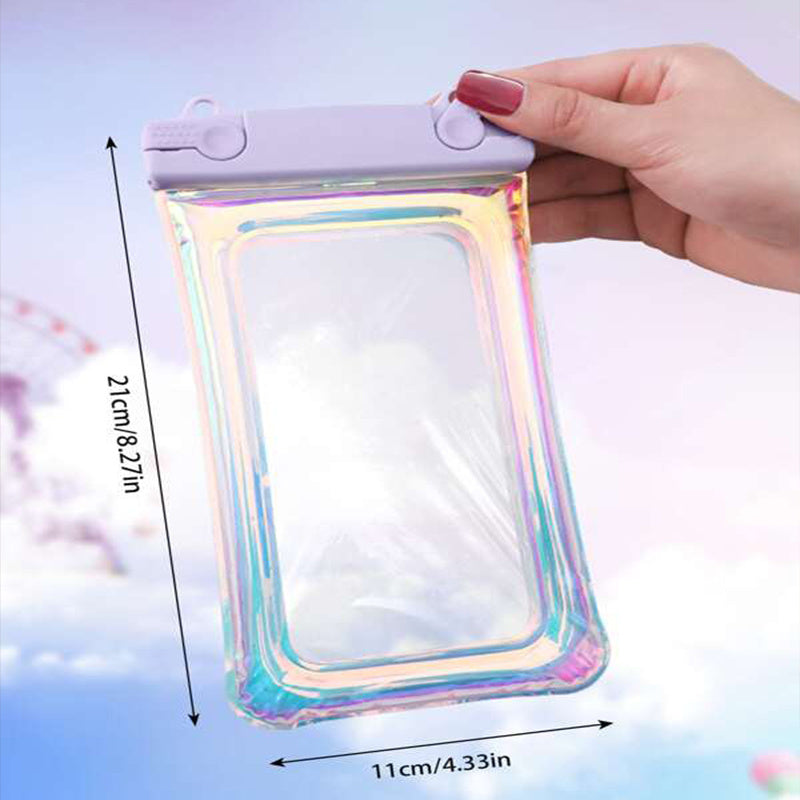 Floating Laser Phone Waterproof Bag - Touch Screen, Swimming, Rafting