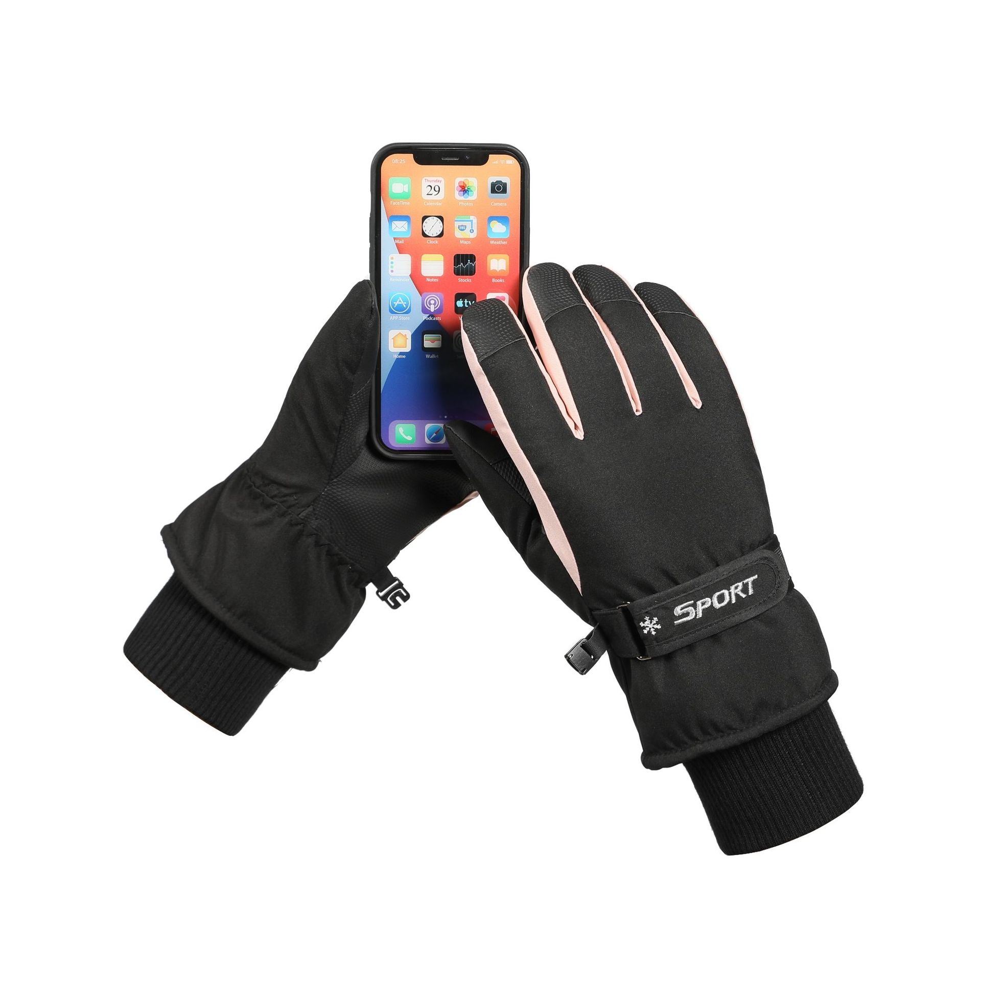 Warm Skiing Gloves Men Women Cycling Touch Screen Non-slip Sports Gloves