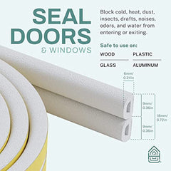 Self Stick Foam Weather Stripping Door Window Seal Draft Stopper