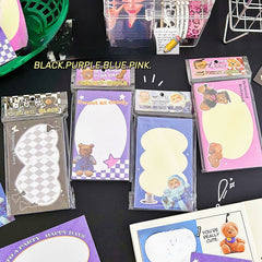 American Retro Note Pad For Students Tearable Sticky Memo Pad