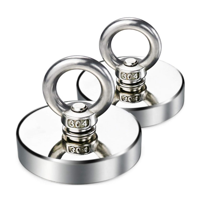 2pcs N52 Fishing Magnet Hook 16 20 25 Mm Salvage Magnet