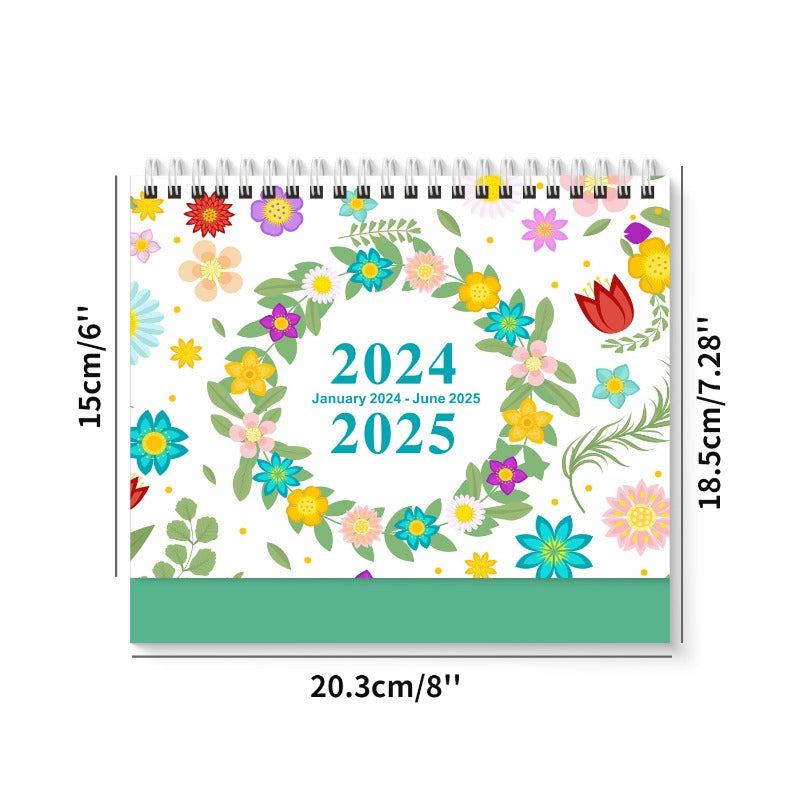 365 Day Countdown Desktop Calendar Notebook Planner Double Sided Printing