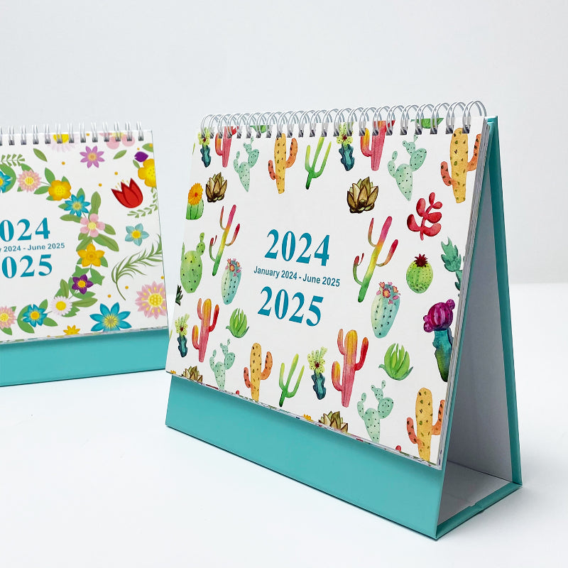 365 Day Countdown Desktop Calendar Notebook Planner Double Sided Printing