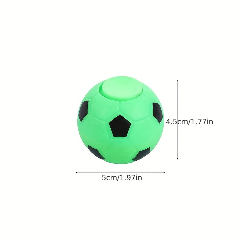 Large Football Fingertip Spinner Decompression Toy