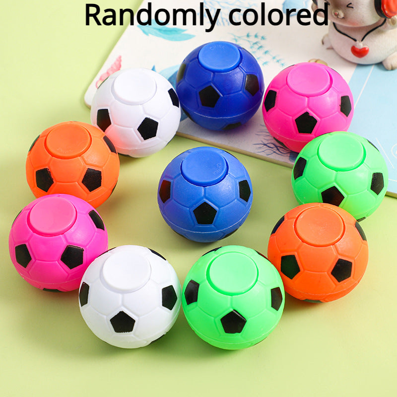 Large Football Fingertip Spinner Decompression Toy