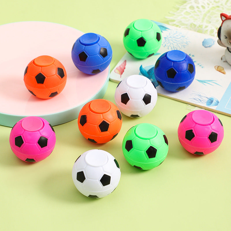 Large Football Fingertip Spinner Decompression Toy