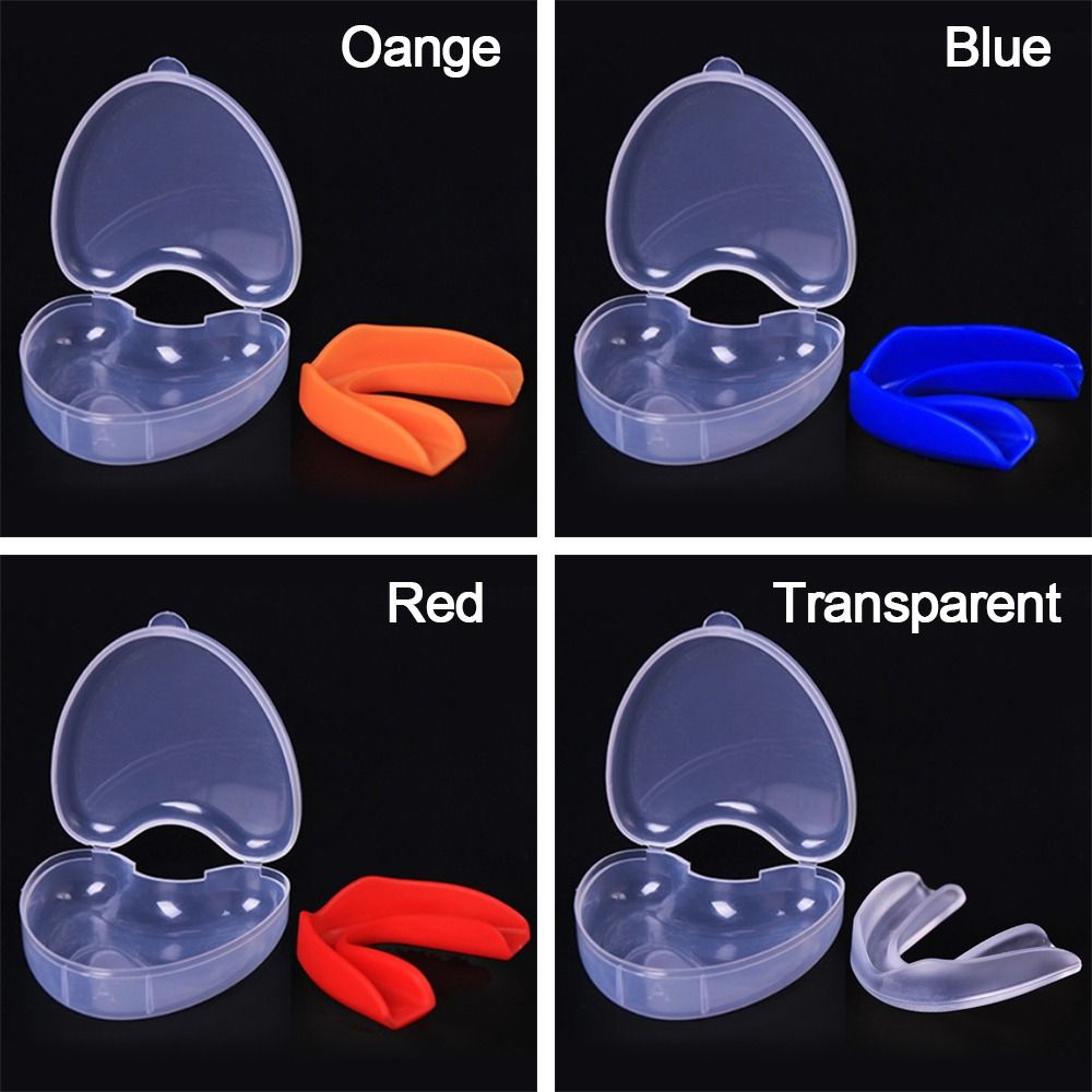 3Pcs Rubber Sports Mouth Guard Teeth Protector