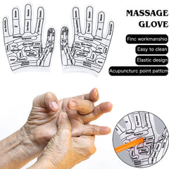 Acupressure Reflexology Gloves Hand Spa Tools