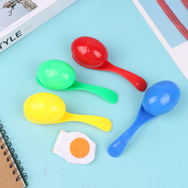 4pcs Egg Balance Game Early Teaching Aids Sensory Integration Training Toys