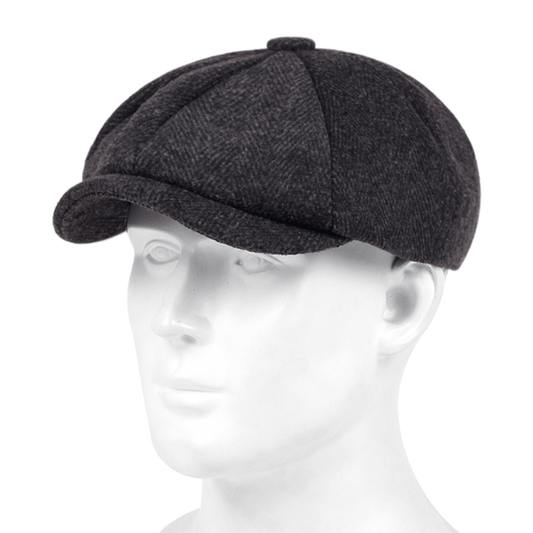 Men's Octagonal Berets Newsboy Cap Painter Hat