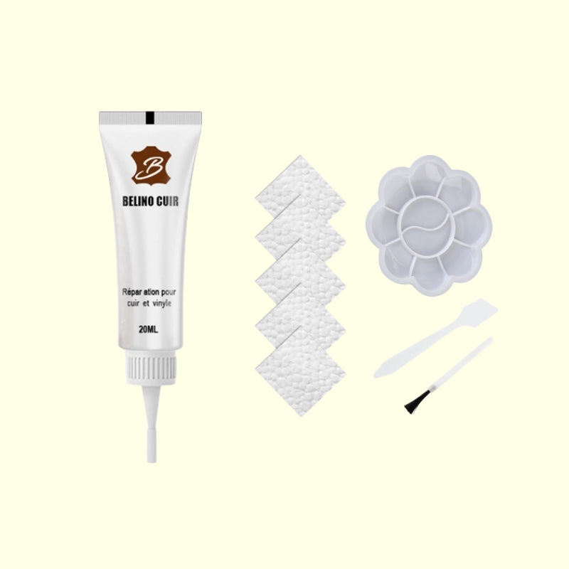 20ml Faux Leather Repair Cream - Fixes Scratches and Cracks - Car Seat Repair
