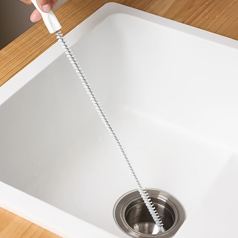 3 Pcs Dredging Brush Sink Drainage Cleaning Brush Household Sewer Hair