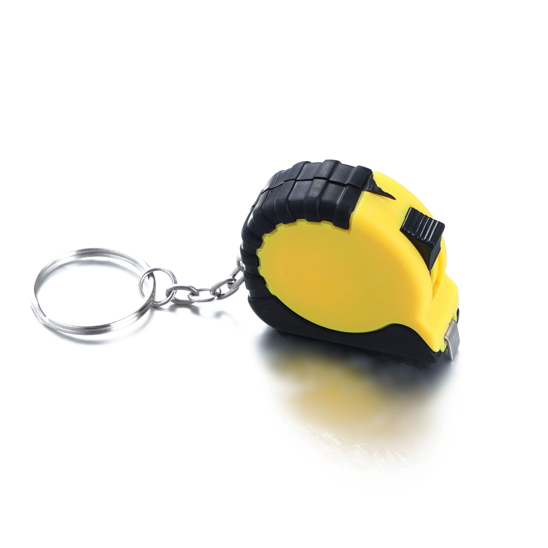 1M Soft Steel Ruler Keychain Mini Measure Tape Portable Gift Metric Inch