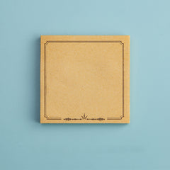 80 Pages Sticky Notes Creative Memo Pad Tearable Student Sticky Grid