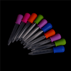 Clear Silicone Dropper 5ml Graduated Pipette Liquid Food Dropper