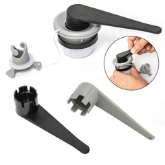 6 Section PVC Spanner Inflatable Boat Air Valve Wrench Release Valve Lever