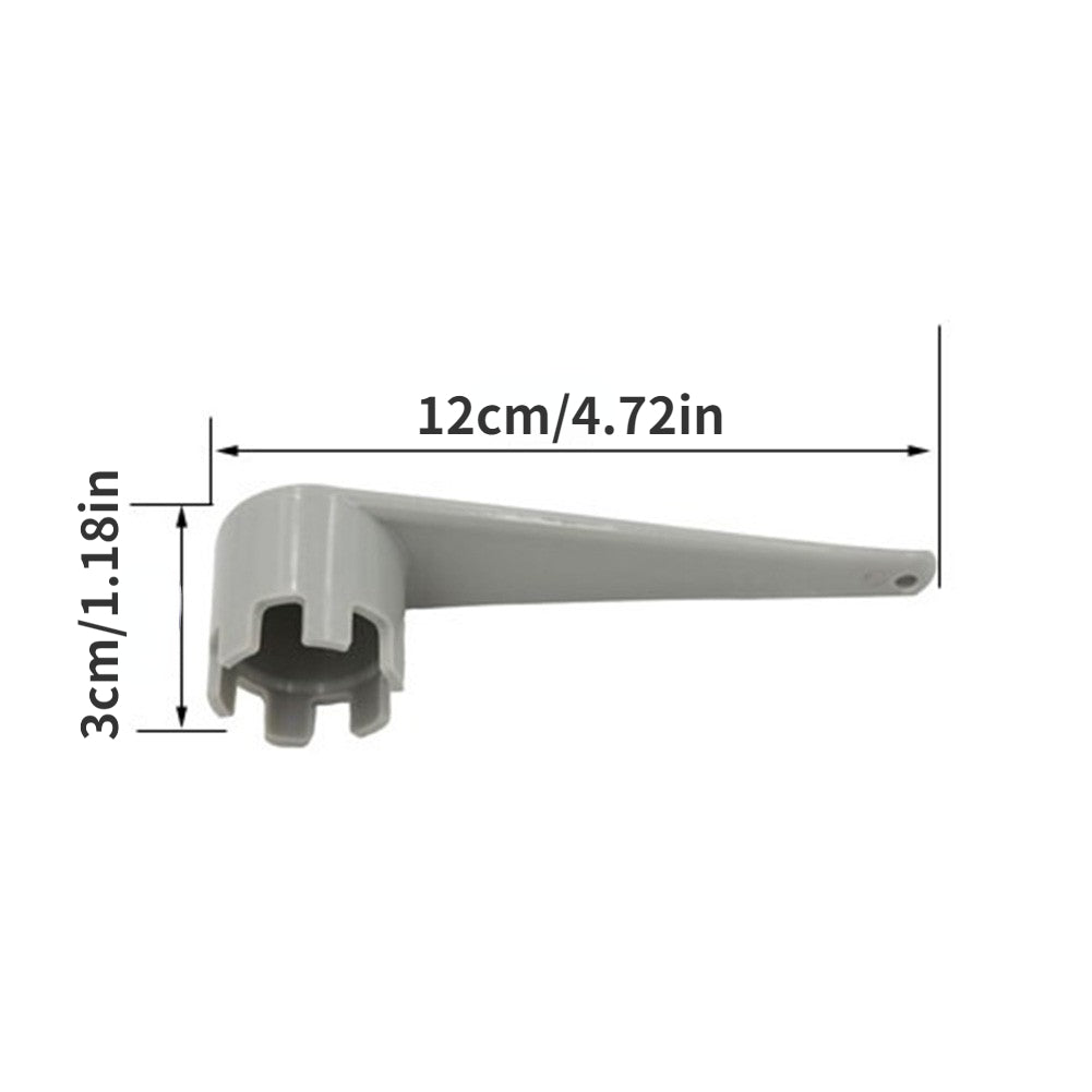 6 Section PVC Spanner Inflatable Boat Air Valve Wrench Release Valve Lever