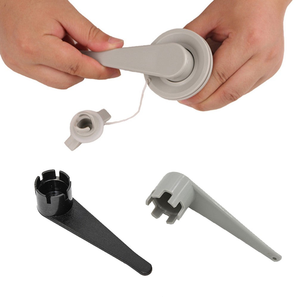6 Section PVC Spanner Inflatable Boat Air Valve Wrench Release Valve Lever