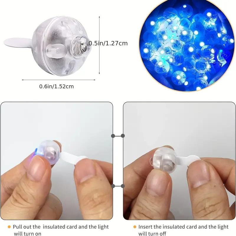 10pcs LED Ball Balloons Glowing Party Wedding Decoration