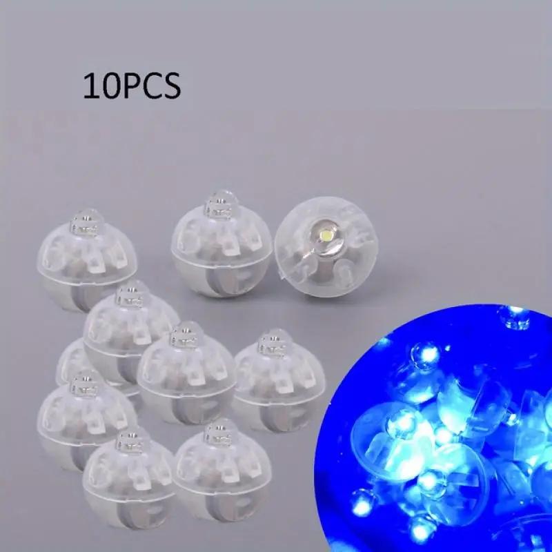 10pcs LED Ball Balloons Glowing Party Wedding Decoration