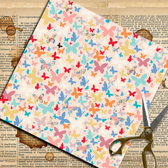 20pcs Retro Garden Paper for DIY Gift and Crafts