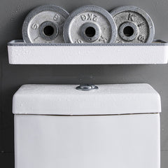 Wall Mounted Hanging Shelves Bathroom Storage Organizer