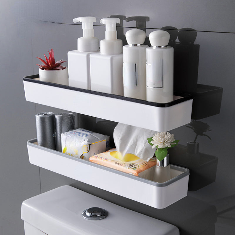 Wall Mounted Hanging Shelves Bathroom Storage Organizer