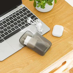 3pcs Data Cable Storage Box for Headphone Jack Pins Cosmetics Jewelry Organizer