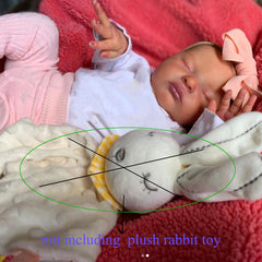 20in Reborn Doll 3D Skin & Veins Soft Silicone Realistic Newborn Princess Toy