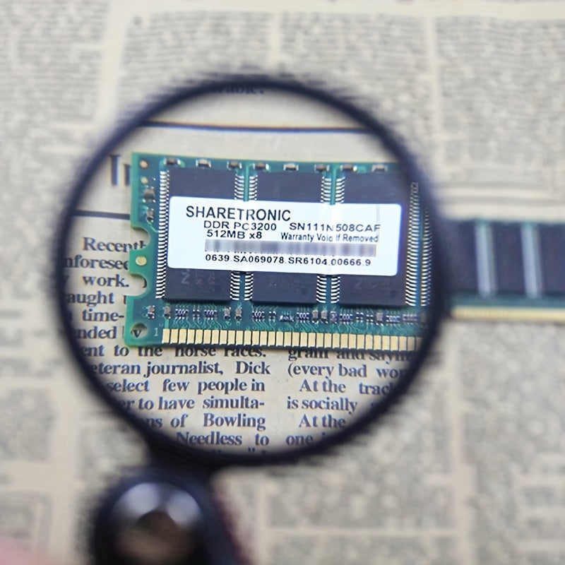 10x 50mm Pocket Magnifying Glass with Protective Sheath