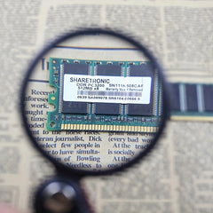 10x 50mm Pocket Magnifying Glass with Protective Sheath