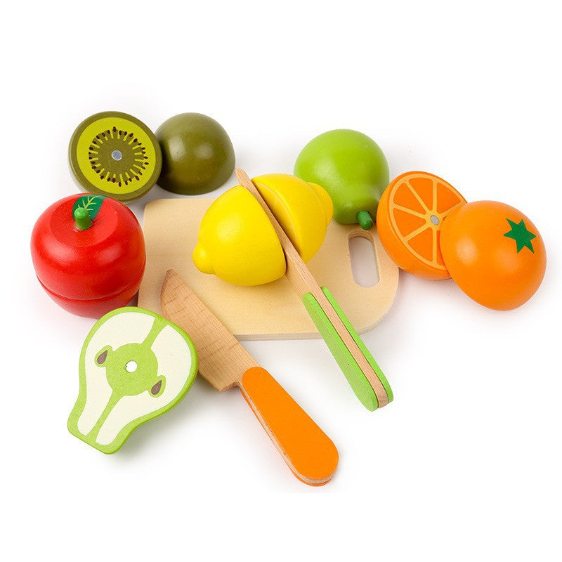 Kids Magnetic Vegetable Fruit Cutting Kitchen Toys