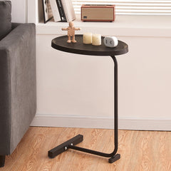 Modern Single Layer Tray End Table for Balcony